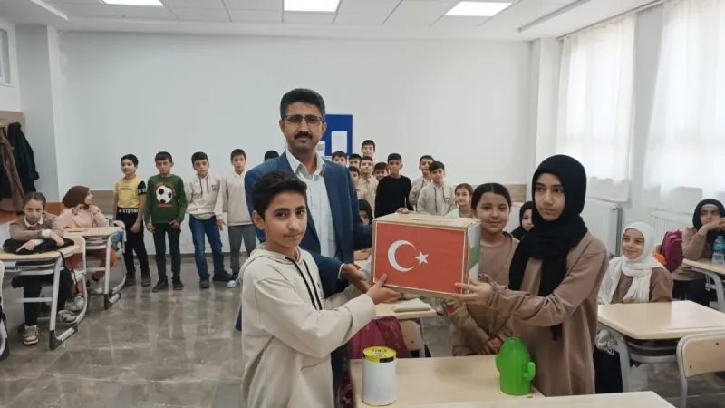 Gölbaşılı minik öğrencilerden Gazze'ye yardım