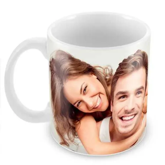 DÜZ BEYAZ BASKILI KUPA